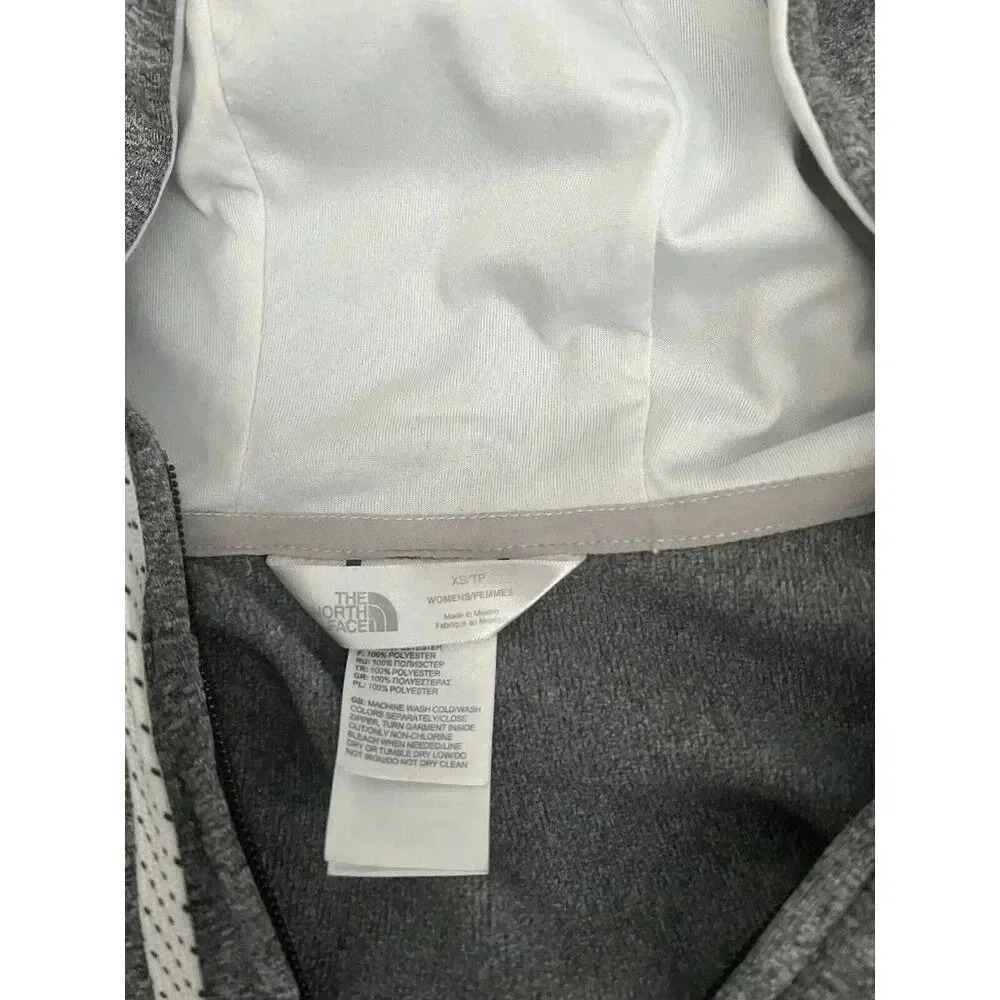 The North Face Women’s Sweatshirt Full Zip Front Gray Size XS - Picture 6 of 7